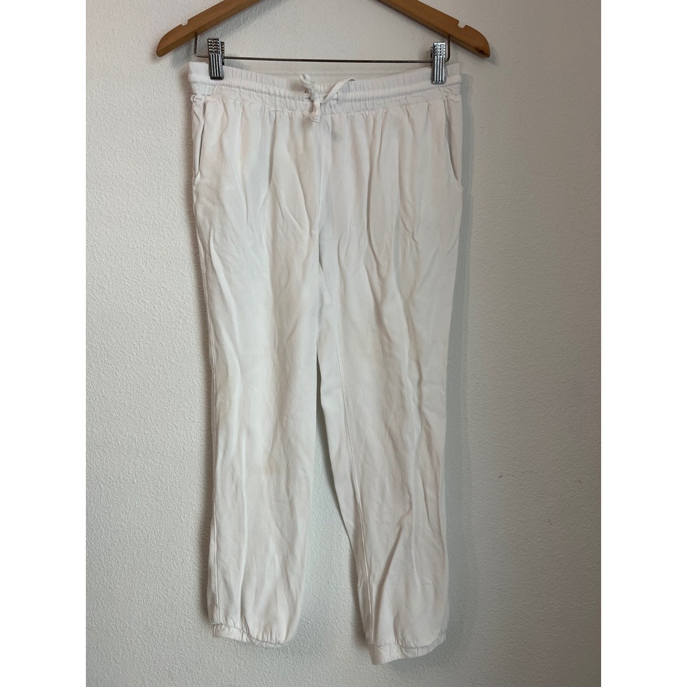ONeill White Casual Jogger Pants Womens Small Drawstring Elastic‎ Waist